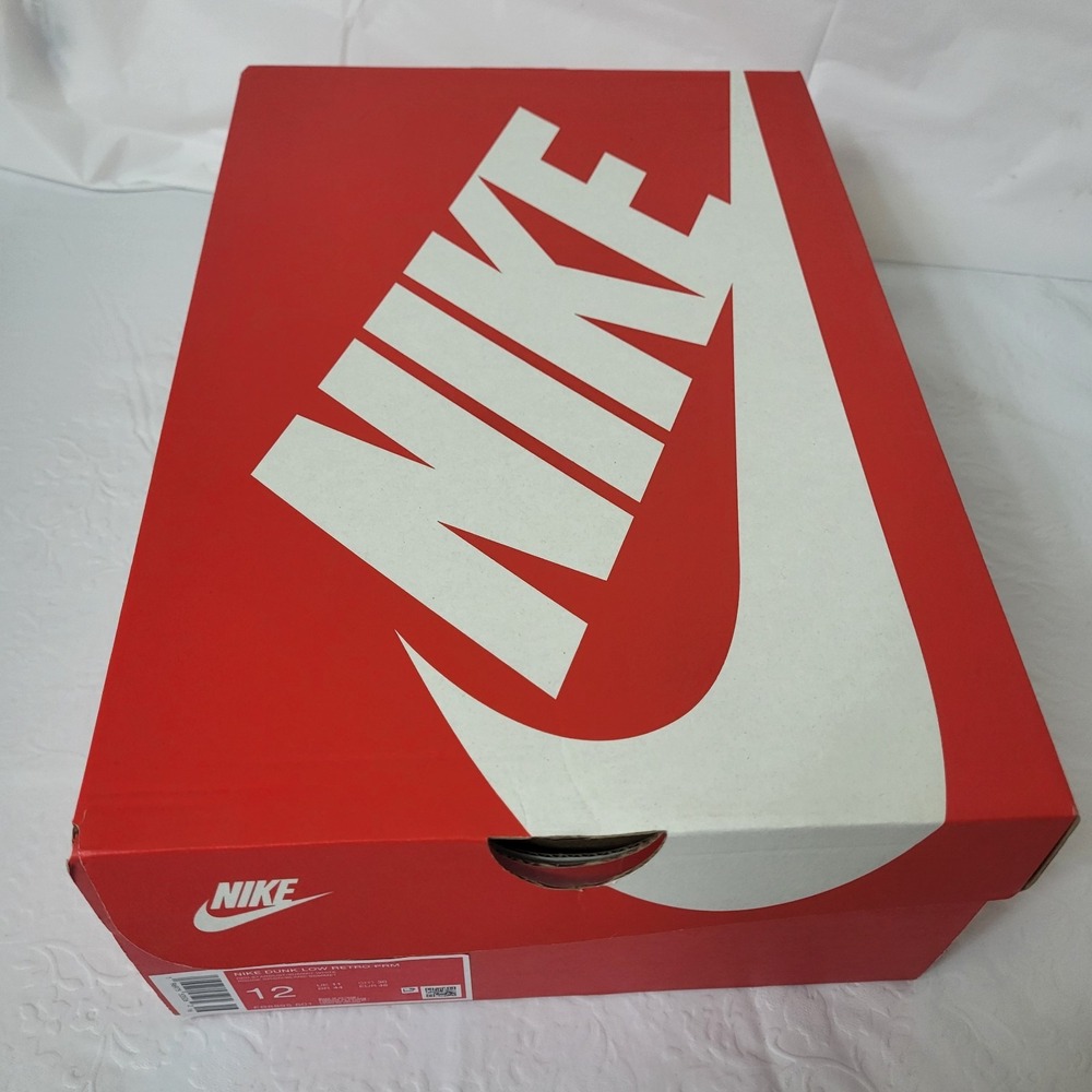 Nike Dunk Low PRM Premium Red Stardust FB8895-601 Mens Sz 12 Dusty Rose/Sandrift - Picture 9 of 10